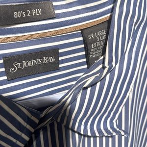 At johns bat! Button up casual shirt